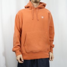 画像2: Champion REVERSE WEAVE 目付き スウェットフーディー XL (2)