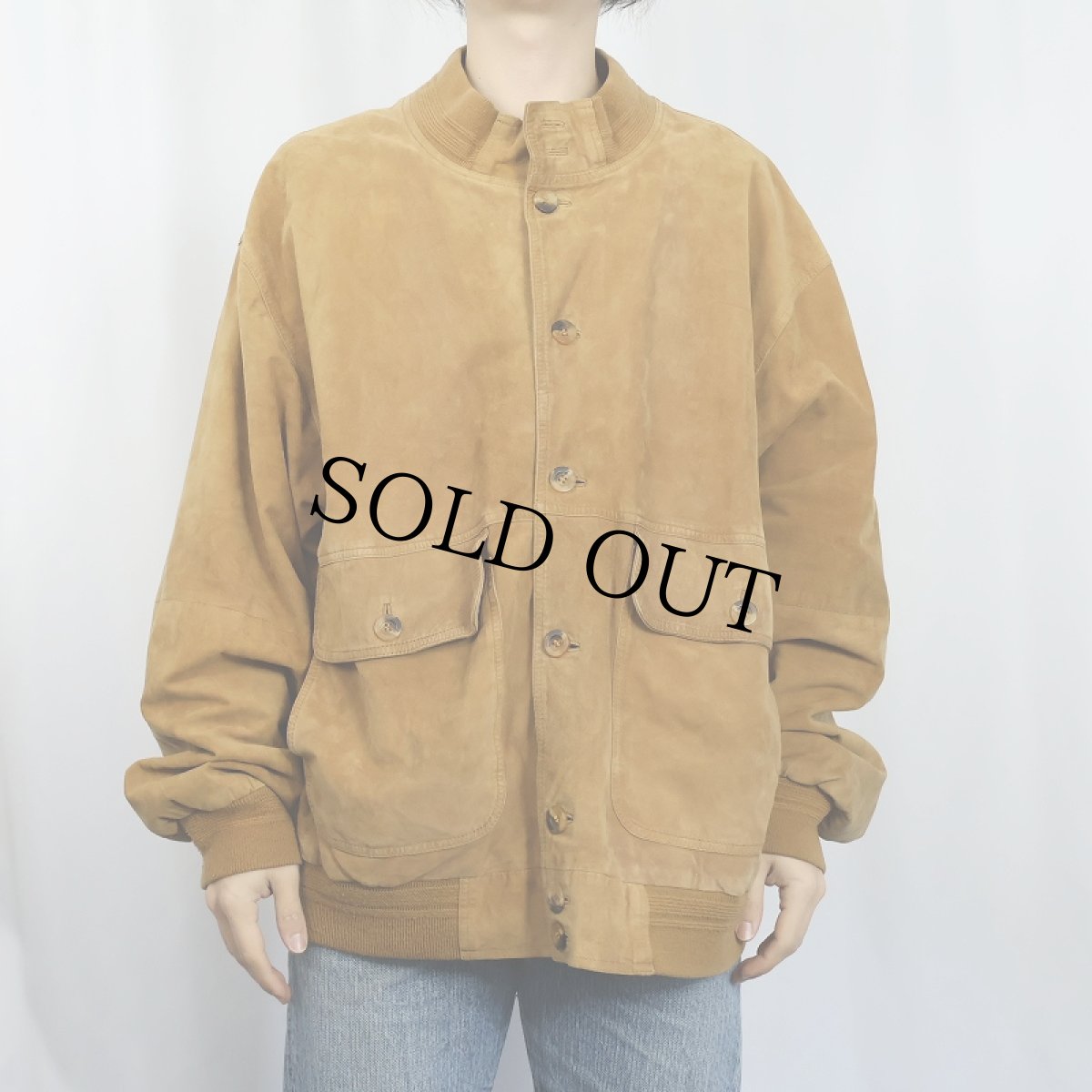 画像2: スエードレザー ヴァルスタージャケット SIZE58 (2)