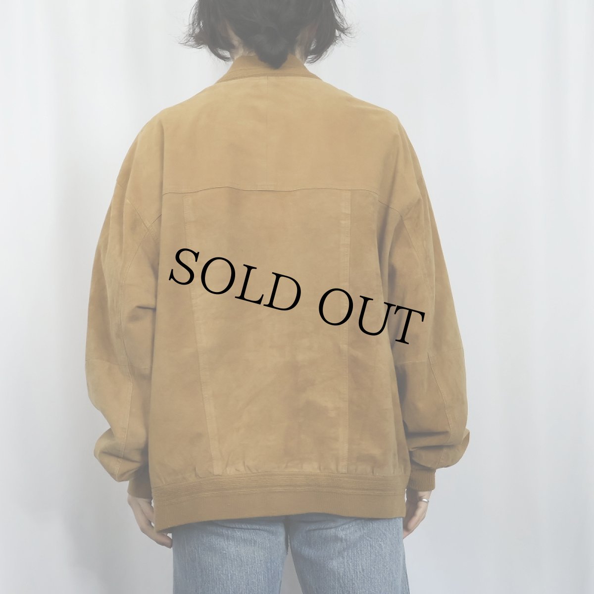 画像3: スエードレザー ヴァルスタージャケット SIZE58 (3)