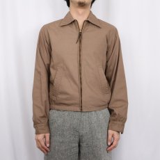 画像2: 50's Yankshire 裏地プリントネル ジップジャケット  (2)