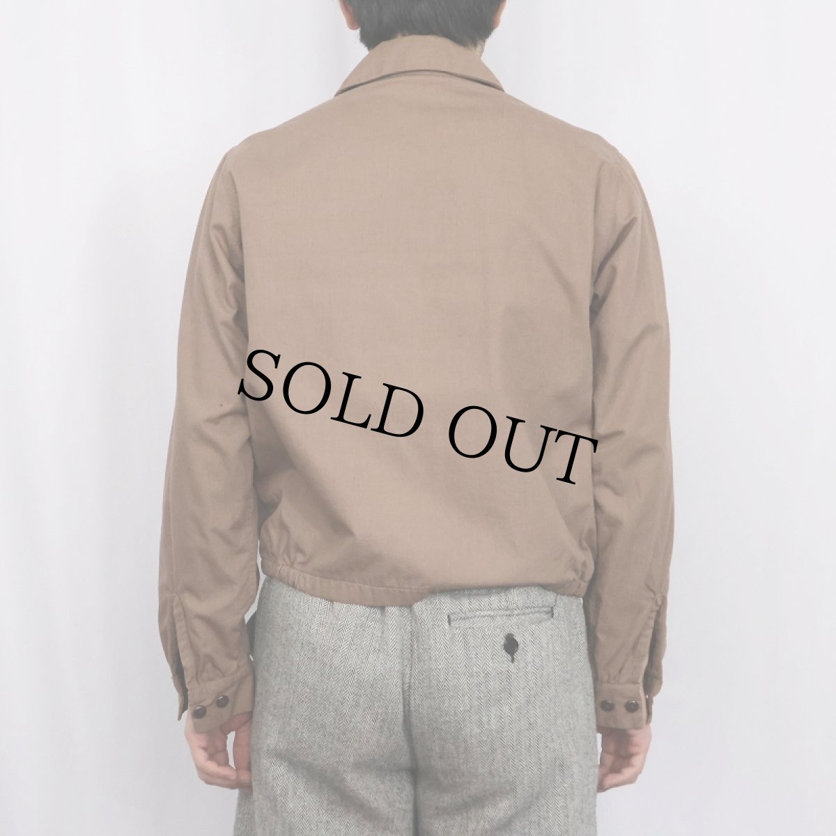 画像3: 50's Yankshire 裏地プリントネル ジップジャケット  (3)