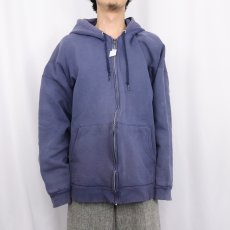 画像2: 2000's ULTIMATE COTTON フェードスウェットジップパーカー  (2)