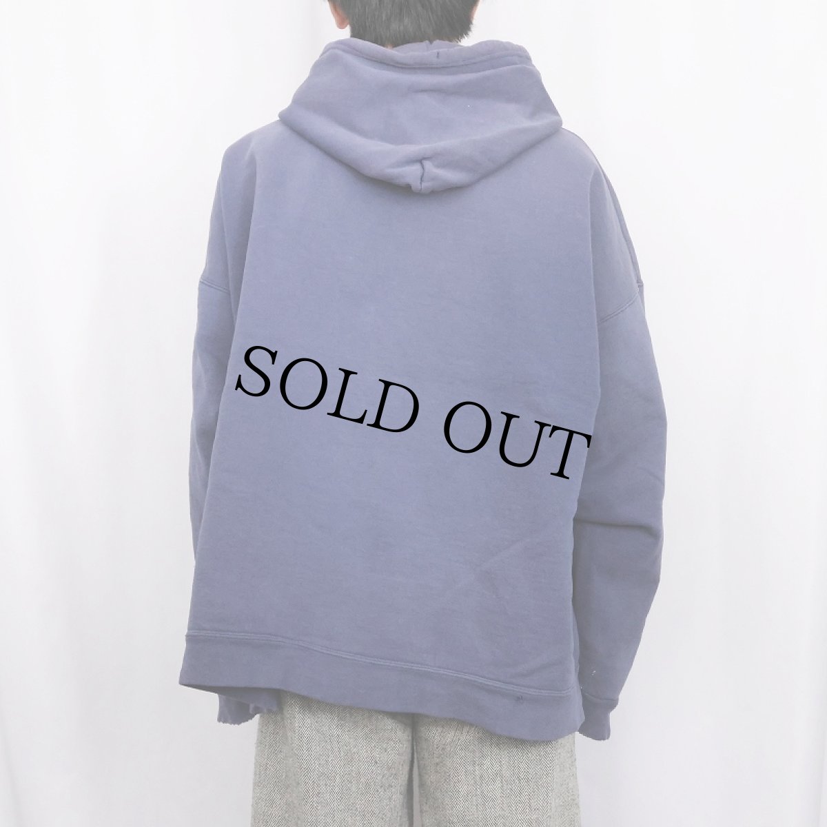 画像3: 2000's ULTIMATE COTTON フェードスウェットジップパーカー  (3)