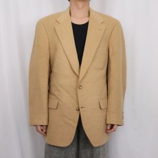 画像2: 90's Brooks Brothers USA製 カシミアテーラードジャケット  (2)