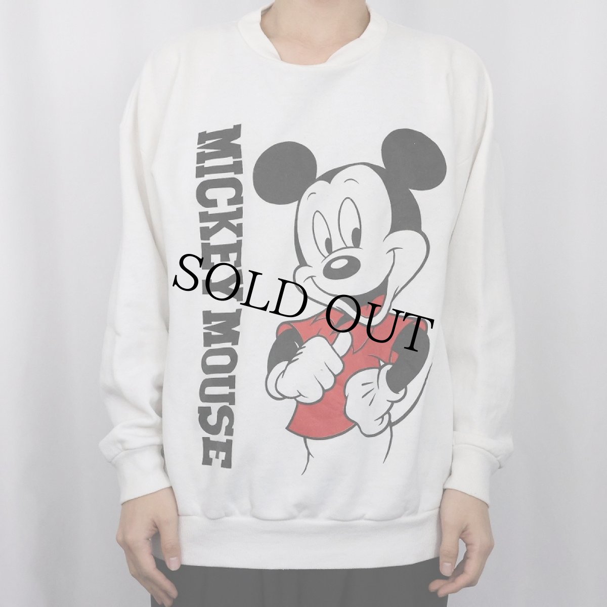 画像3: 90's Disney USA製 "MICKEY MOUSE" キャラクタープリントスウェット  (3)