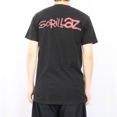 画像4: GORILLAZ "geep" ロックバンドTシャツ BLACK  (4)