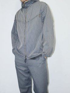 画像1: 60's Sun Valley ストライプ柄 逆ハジップパーカー (1)