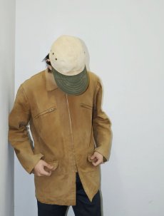 画像2: 90's Watership Trading Company USA製 ロングビルキャップ M (2)