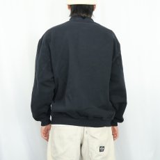 画像3: 90's TIME OUT USA製 コットンジャケット BLACK M (3)