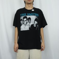 画像2: THE SMITHS ロックバンド プリントTシャツ BLACK (2)