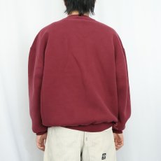 画像3: 90's RUSSELL ATHLETIC 前V 無地スウェット L (3)