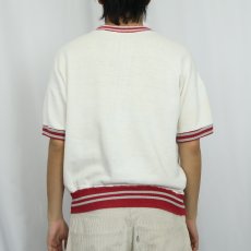 画像3: 60's Champion 大文字ランタグ USA製 "Cougars" プリント半袖スウェット L (3)