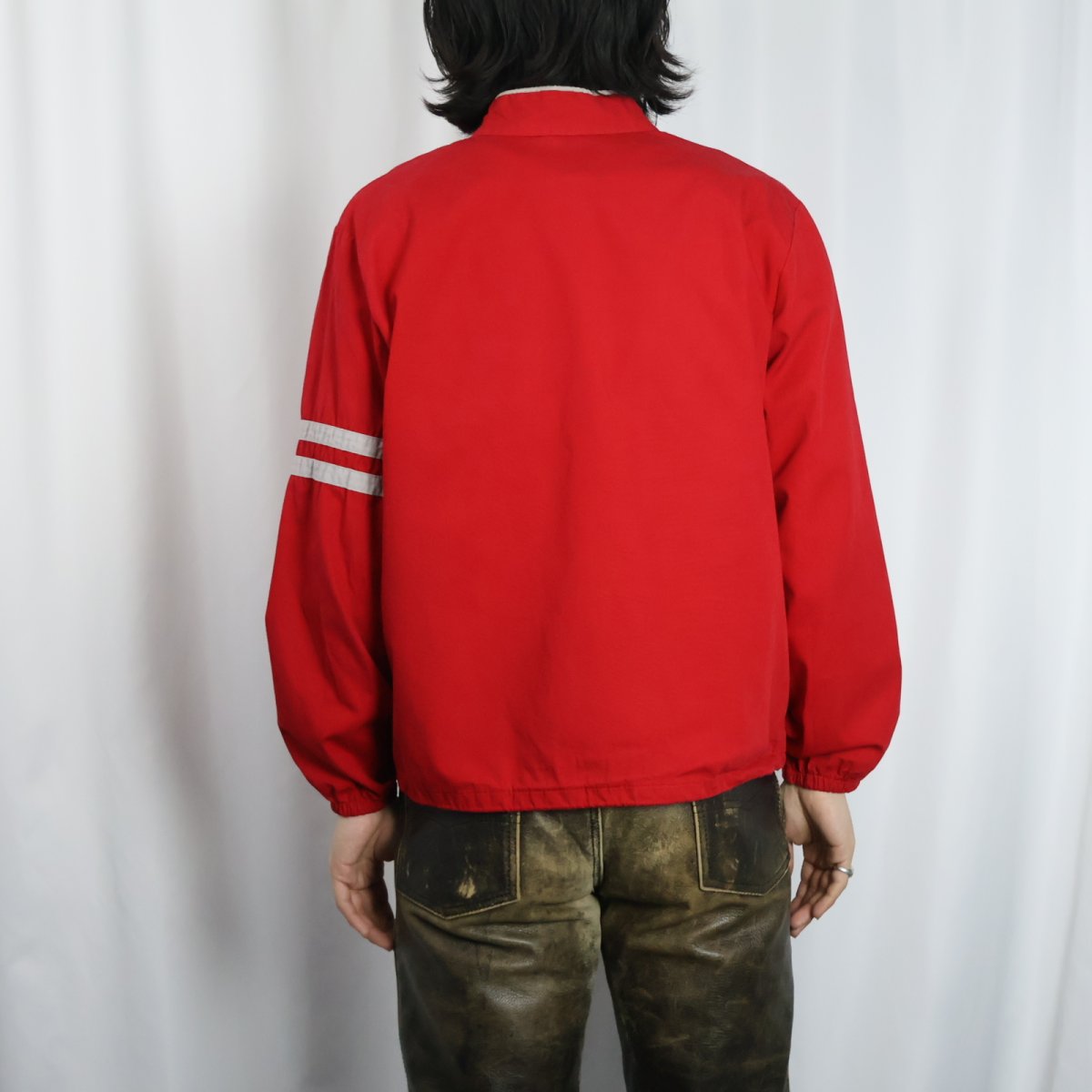 画像3: 50〜60's Crescent Sportswear Inc. コットンスポーツジャケット L (3)