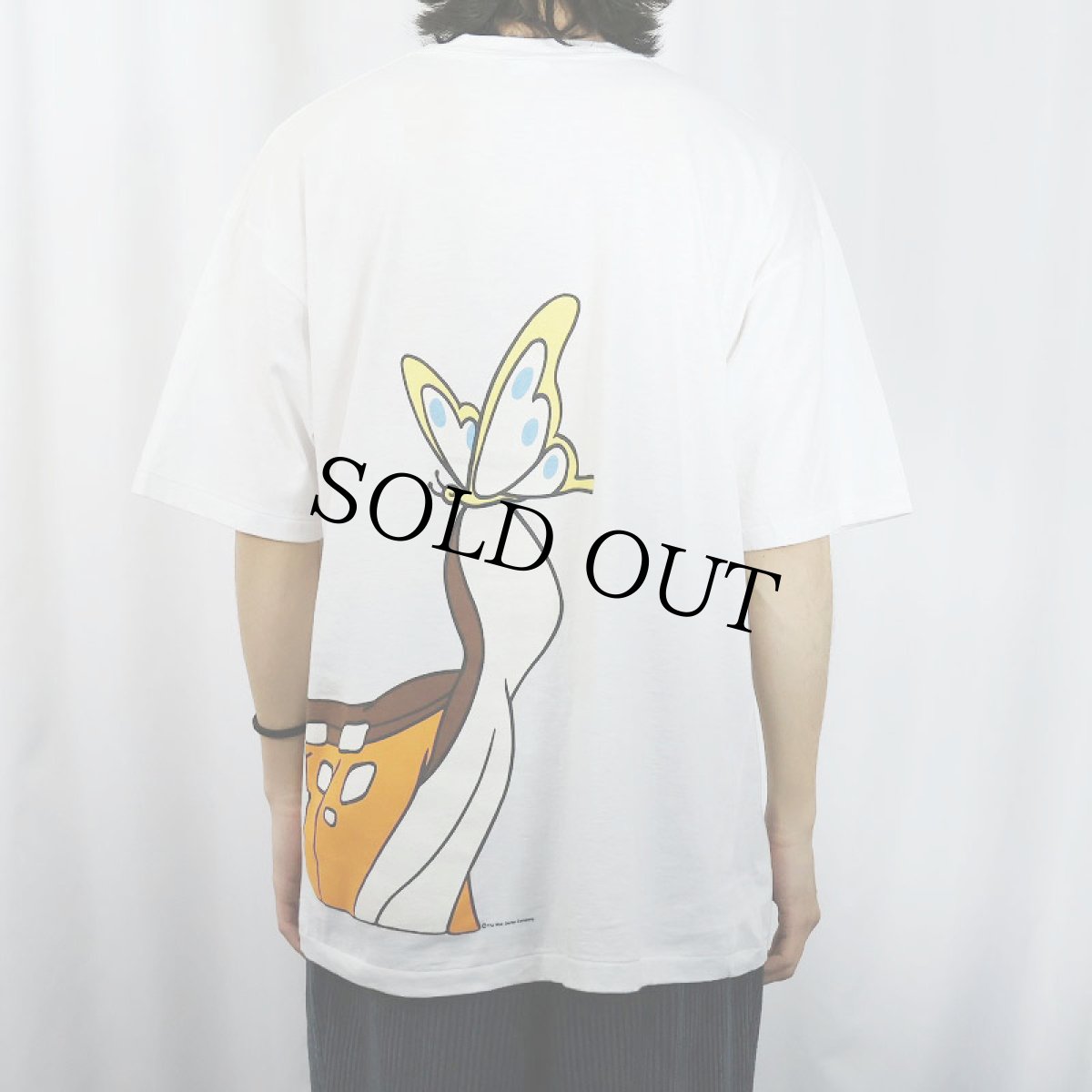 画像4: 90's Disney "Bambi" キャラクター 大判プリントＴシャツ XL (4)