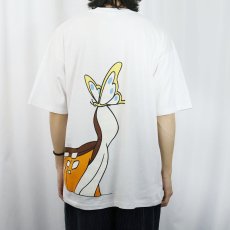 画像4: 90's Disney "Bambi" キャラクター 大判プリントＴシャツ XL (4)