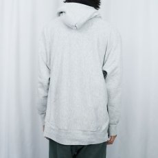 画像3: 80's LANDS'END by Champion REVERSE WEAVE USA製 目無し スウェットフーディ L (3)