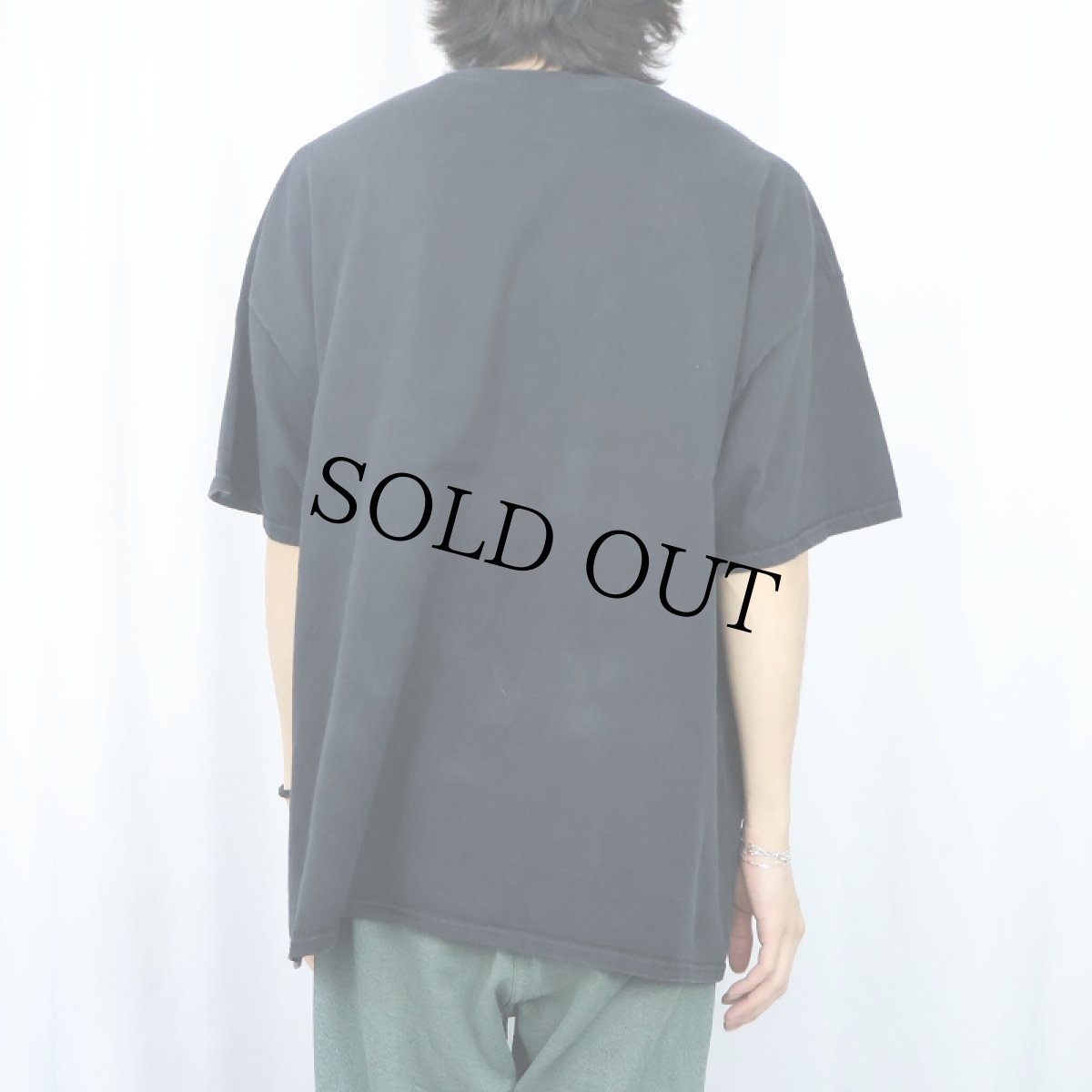 画像3: Howlin' Wolf "SUN Studio" ブルースシンガープリントTシャツ BLACK  (3)
