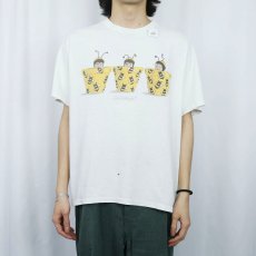 画像2: 90's ANNE GEDDES 赤ちゃんフォトアートプリントTシャツ L (2)
