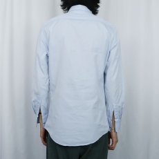 画像3: 90's HERMES FRANCE製 コットンボタンダウンシャツ SZIE38 (3)