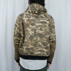 画像3: 80〜90's Carhartt ダックハンターカモ柄 ダックアクティブパーカー (3)