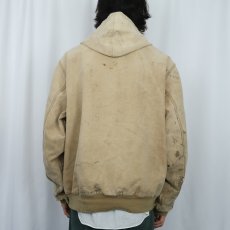 画像3: 80〜90's Carhartt ダックアクティブパーカー XXL (3)
