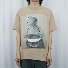 画像2: 90's Kermit USA製 "Kermit Clein" キャラクターパロディプリントTシャツ L (2)