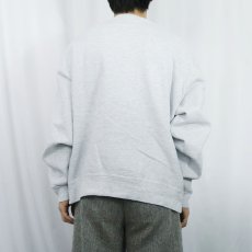 画像3: 90's Champipon USA製 青刺繍タグ 後期 ロゴ刺繍 前V スウェット XL (3)