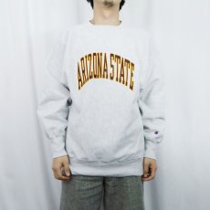 画像2: 90's Champion REVERSE WEAVE "ARIZONA STATE" プリントスウェット XL (2)