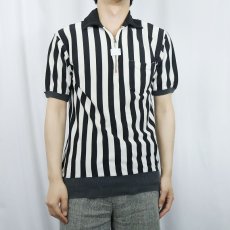 画像2: 70's Wilson USA製 ハーフジップレフェリーシャツ M (2)