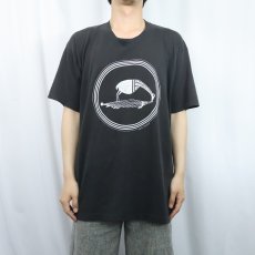 画像2: 90's USA製 "BUSTER BILL" アートプリントTシャツ BLACK XL (2)
