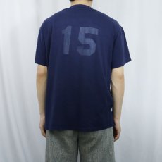 画像4: 80's RUSSELL ATHLETIC USA製 "Atlanta Braves" MLBチームロゴプリントTシャツ NAVY L (4)