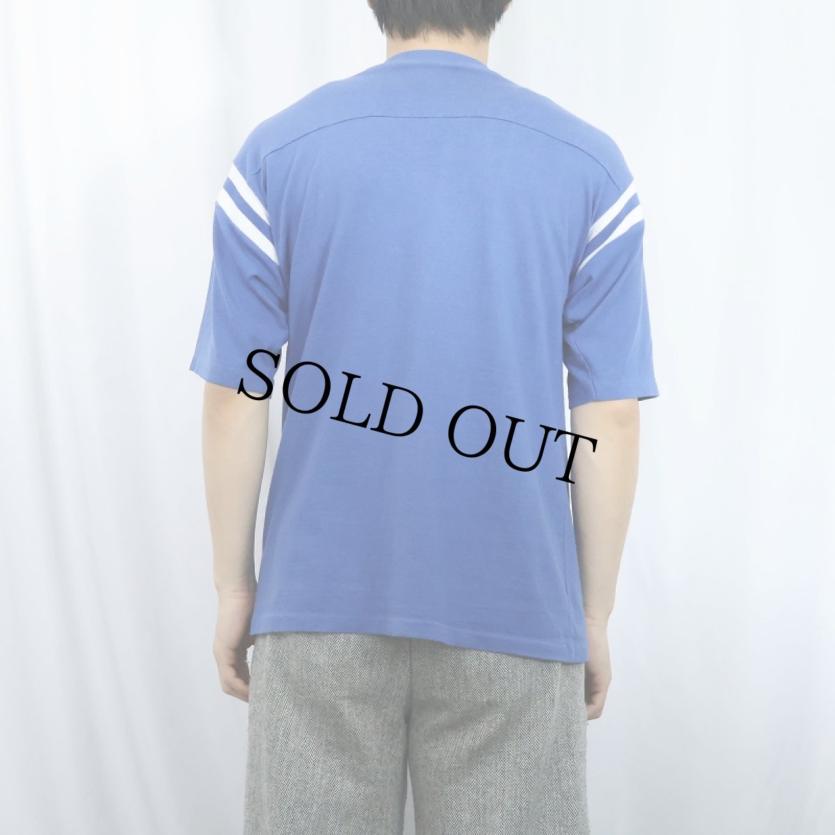 画像3: 70〜80's Altex USA製 "KANSAS CITY ROYALS" フットボールTシャツ M (3)