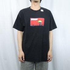 画像2: Onion Head Monster キャラクタープリントTシャツ BLACK (2)