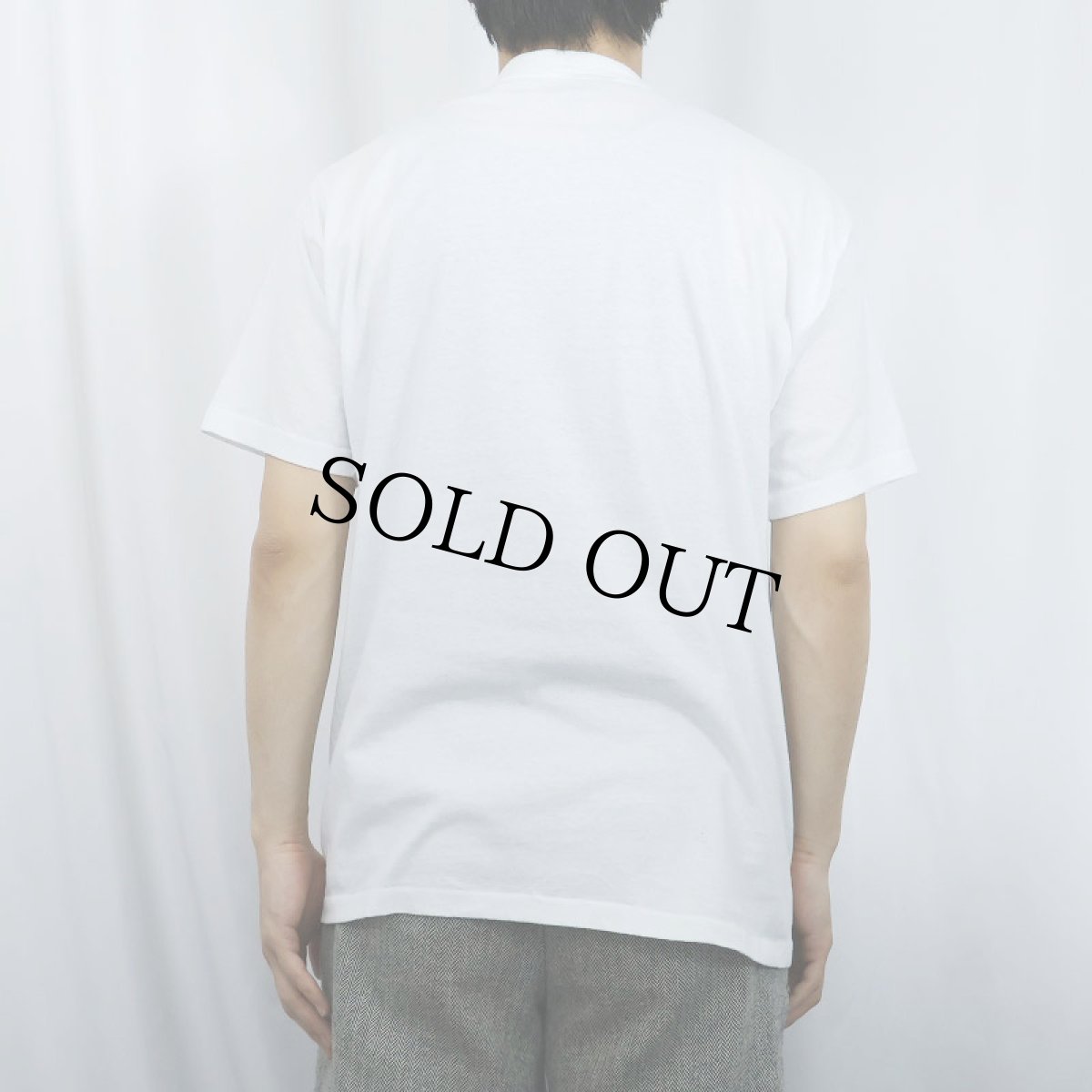 画像3: 90's JOHN BARON USA製 "NOT PLAYING WITH A FULL DUCK" イラストプリントTシャツ XL (3)