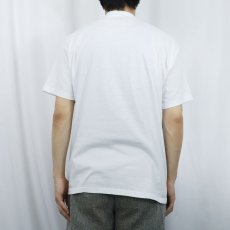 画像3: 90's JOHN BARON USA製 "NOT PLAYING WITH A FULL DUCK" イラストプリントTシャツ XL (3)