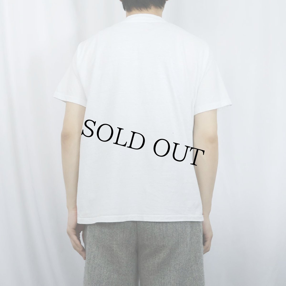 画像3: 80's Couch Potatoes シュールイラストプリントTシャツ L (3)