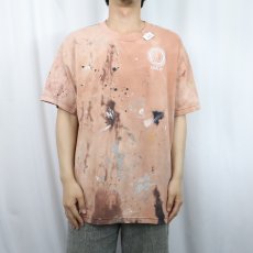 画像3: "AMERICAN PRIDE" ペンキペイント イーグルプリントTシャツ (3)
