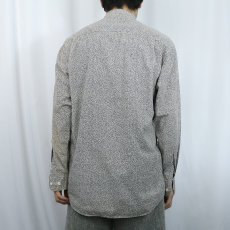 画像3: 90's GAP 総柄 コットンボタンダウンシャツ S (3)
