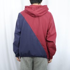 画像3: 90's GAP 2トーンナイロンアノラックパーカー S (3)