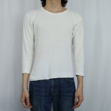 画像2: 80's Kmart USA製 サーマルロンT M (2)
