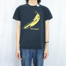 画像2: ANDY WARHOL USA製 アートプリントTシャツ BLACK M (2)
