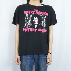 画像2: THE ROCKY HORROR PICTURE SHOW ホラー映画プリントTシャツ BLACK L (2)