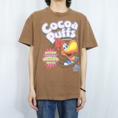 画像2: 90's Cocoa Puffs USA製 シリアル企業 キャラクタープリントＴシャツ XL (2)