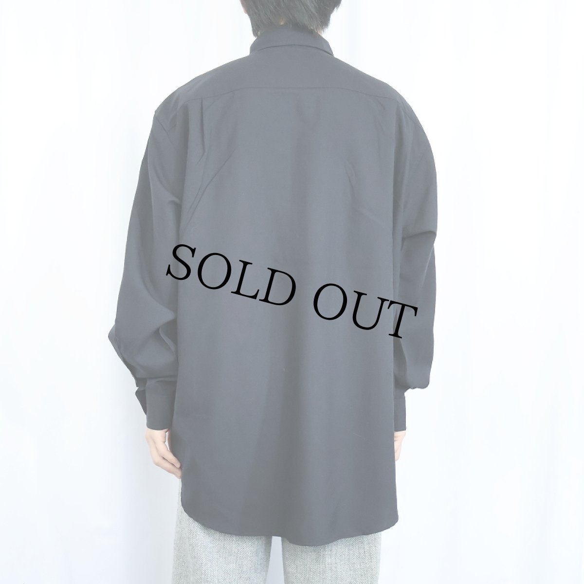 画像3: 90's PENDLETON "SIR PENDLETON" ウールボタンダウンシャツ BLACK L (3)
