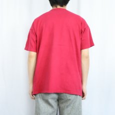 画像3: 80〜90's Champion 青刺繍タグ 中期 USA製 ロゴプリントTシャツ XL (3)