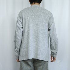 画像3: 80's Champion トリコタグ USA製 ロゴプリント ヘンリーネックTシャツ XL (3)