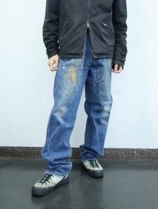 画像3: Dickies ペンキペイント デニムパンツ W39 (3)