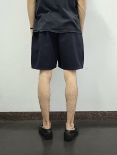 画像3: 90's POLO Ralph Lauren USA製 "POLO CHINO" 2タック コットンチノショーツ NAVY W38 (3)