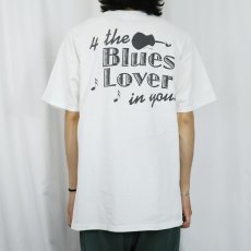 画像4: B.B.KING etc.. "4 the Blues Lover in you" ブルースシンガープリントTシャツ XL (4)