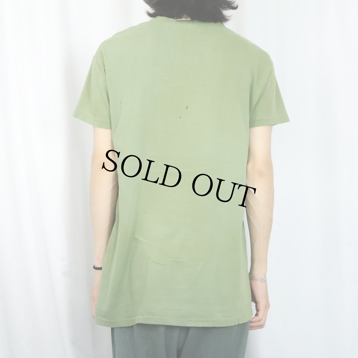 画像4: 70's MEMPHIS MARINES "K/3/23" スカル イラストTシャツ XL (4)